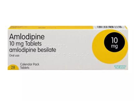 Amlodipine 10mg Tablet​